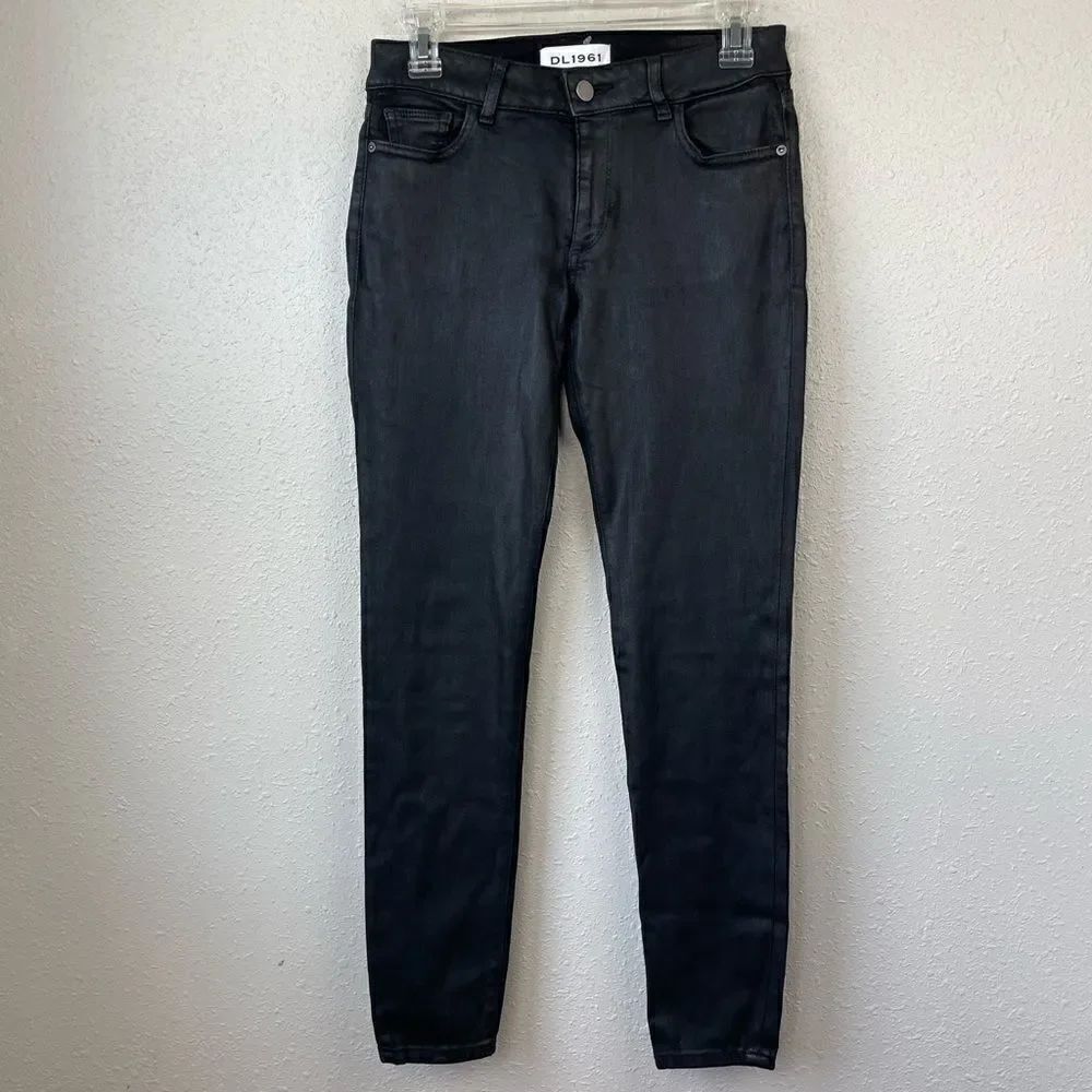 NWOT DL 1961 Black Emma Power Leggings Size 26